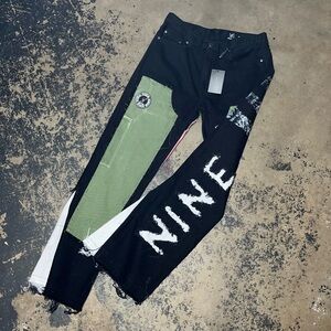 SOLD ‼️‼️Custom Flare Nine-4 jeans 34x32